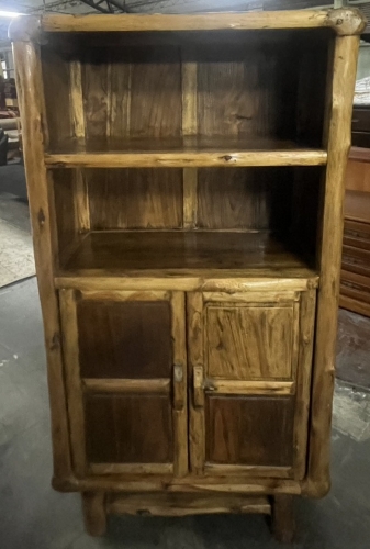 實木．2.8尺．收納櫃