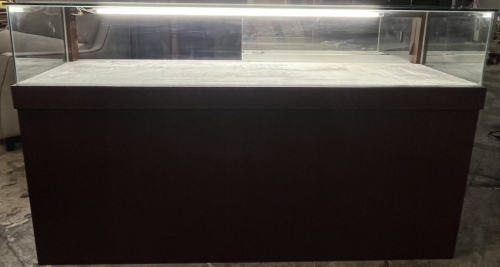 滑門式．五尺．玻璃展示櫃