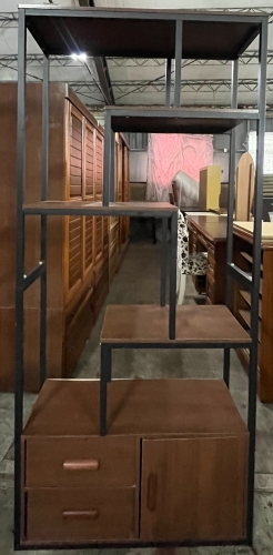 工業風．開放式．2.7尺．展示架