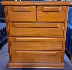 全實木．三尺．五抽櫃