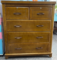 半實木．3.5尺．五抽櫃