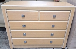 白橡木色．3.5尺．五抽櫃