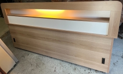 山毛色．雙人加大．六尺．床頭片