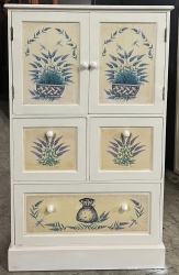 2.2尺．彩繪收納櫃．邊櫃