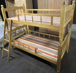 實木．單人3尺．上下舖(193x98x167)