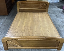 實木．標準雙人．五尺床架