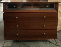 胡桃色．3.6尺．四斗櫃