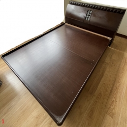 胡桃色.雙人五尺.後掀掀床組